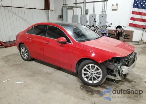 2019 Mercedes-Benz A 220 from USA, damaged, VIN WDD3G4EB4KW033616